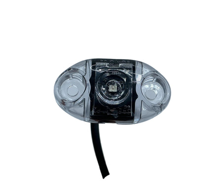 LED 2" OVAL RED SIDEMARKER, SURFSCE MNT