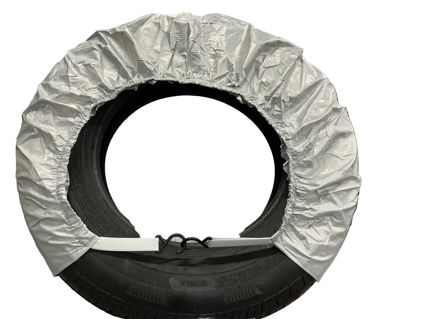 16¨SPARE  SILVER TIRE COVER