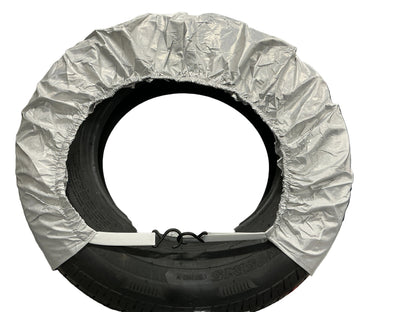 16¨SPARE  SILVER TIRE COVER