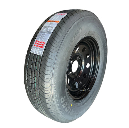 STRIDER 225/75 R15 10PLY BLACK MOD 15X6 6 ON 5.5