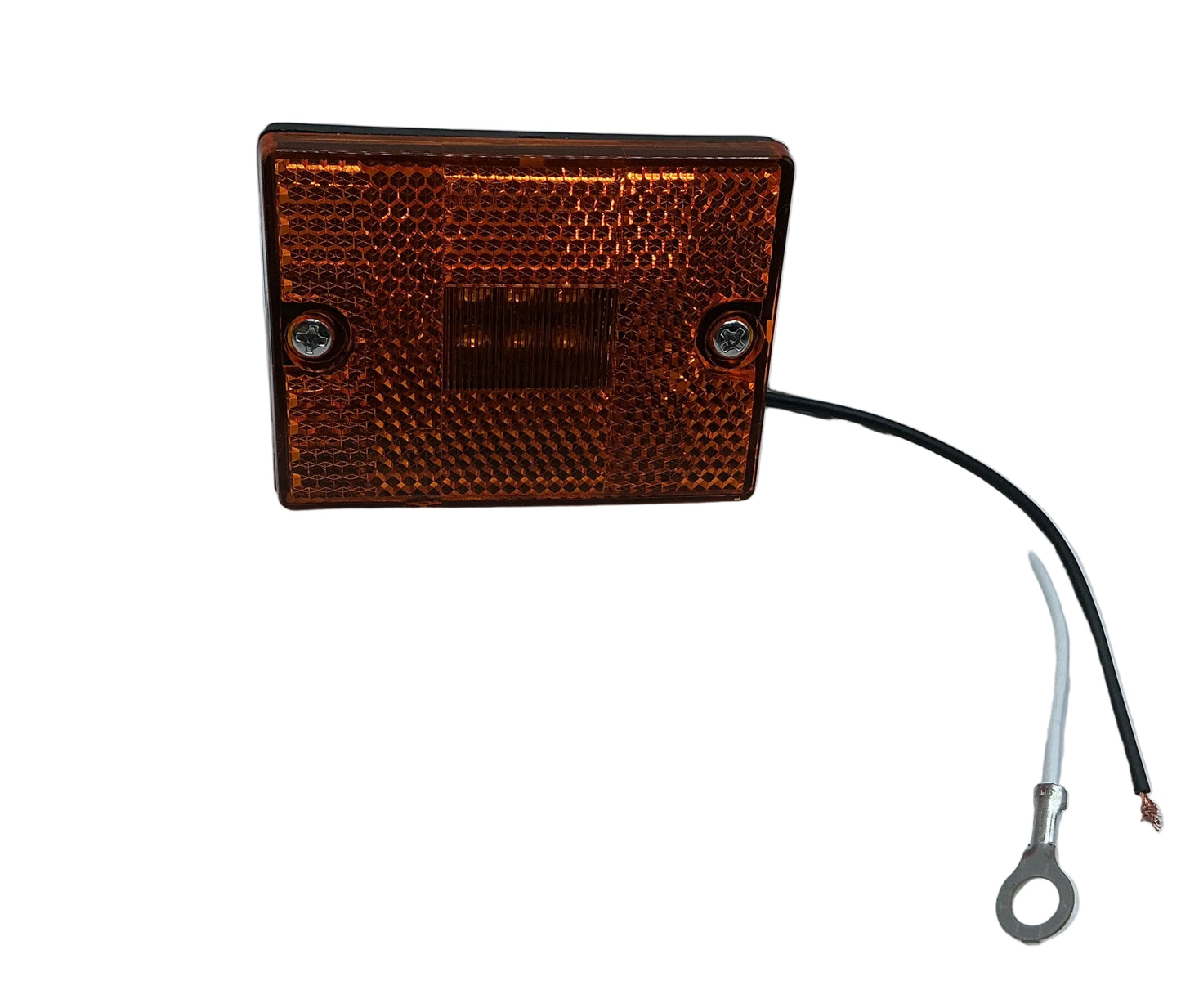 LIGHT LED SQUARE STUD MOUNT AMBER