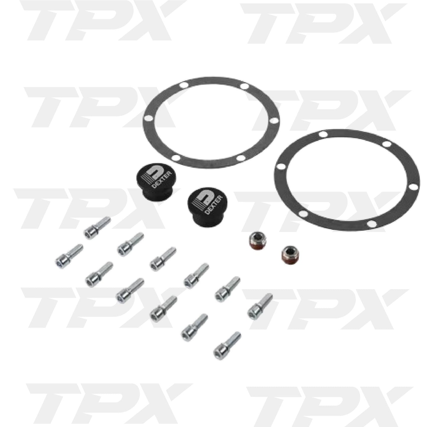 SERVICE KIT F/ FORTRESS ALUMINUM OIL CAPS 9K-12K AXLES