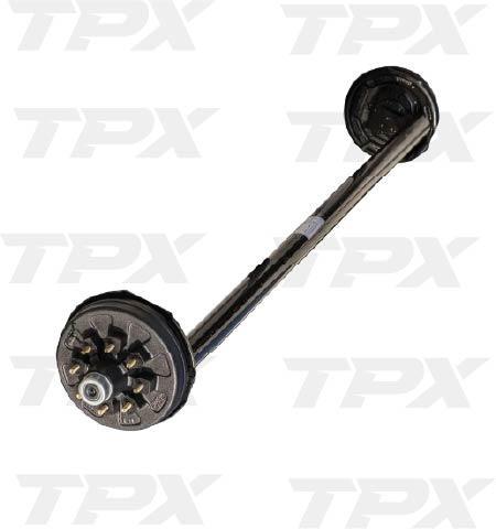 7K AXLE 89HF PL 4" drop 865 9/16 studs