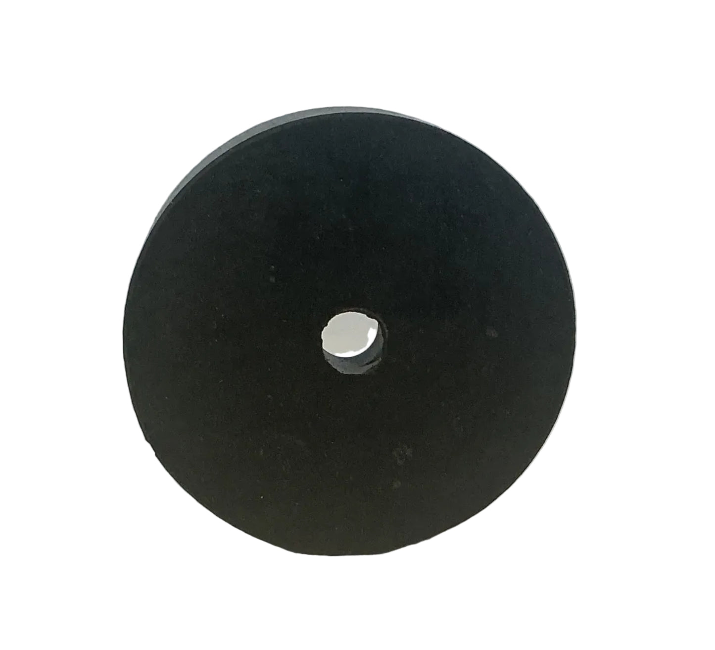BUMPER RUBBER 1 X 2 1/2 DIAMETER 3/8 HOLE