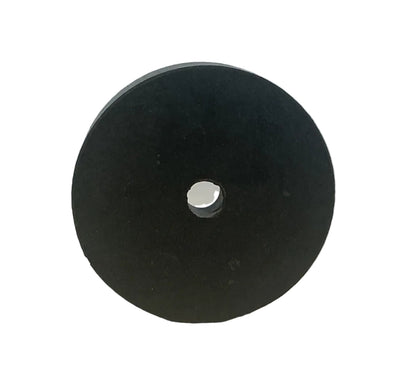 BUMPER RUBBER 1 X 2 1/2 DIAMETER 3/8 HOLE