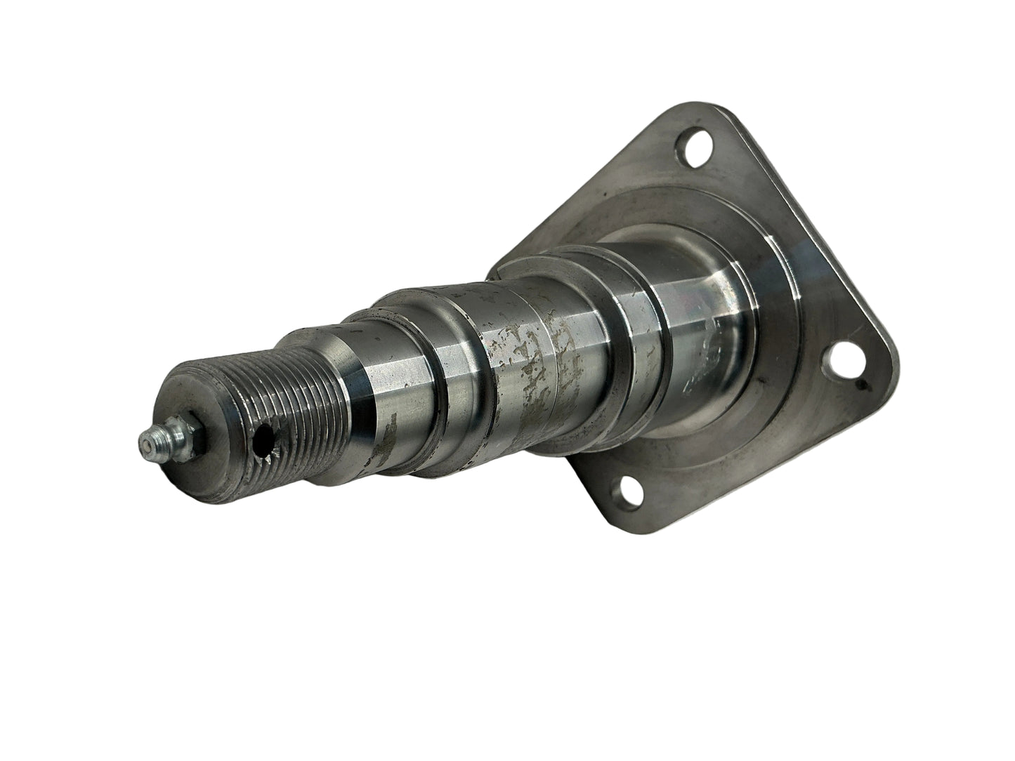 8K SPINDLE W/ COTTER HOLE INTEGRATED FLANGE