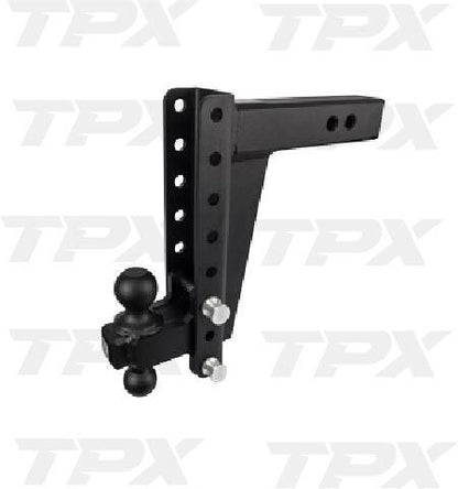 HEAVY DUTY 2.5" DROP/RISE HITCH 10"
