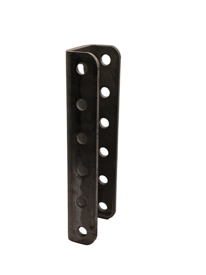 CHANNEL BRACKET ADJ COUPLER 14K 6 HOLE (5/16 STEEL)