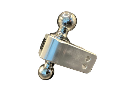 2.5" Aluminum Medium Duty 4"Drop/Rise Hitch