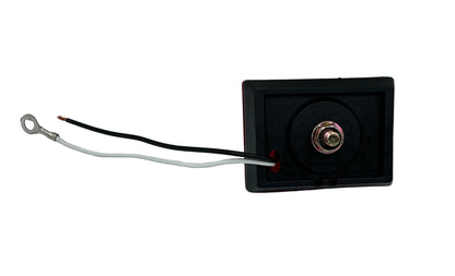 LIGHT LED SQUARE STUD MOUNT RED