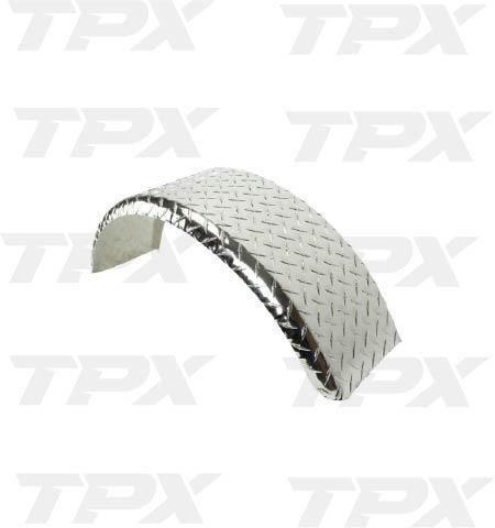 FENDER SINGLE AXLE DIAMOND PLATE