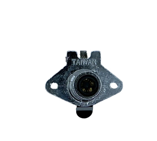 PLUG SOCKET 5 ROUND METAL 15 AMP