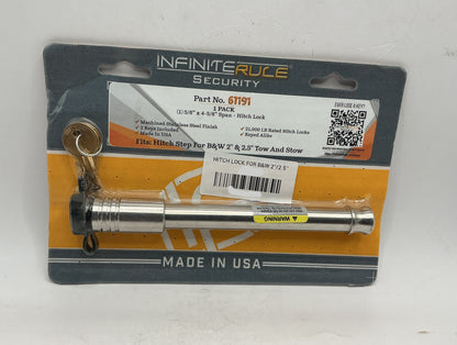 HITCH LOCK FOR B&W 2"/2.5" TOW AND STOW