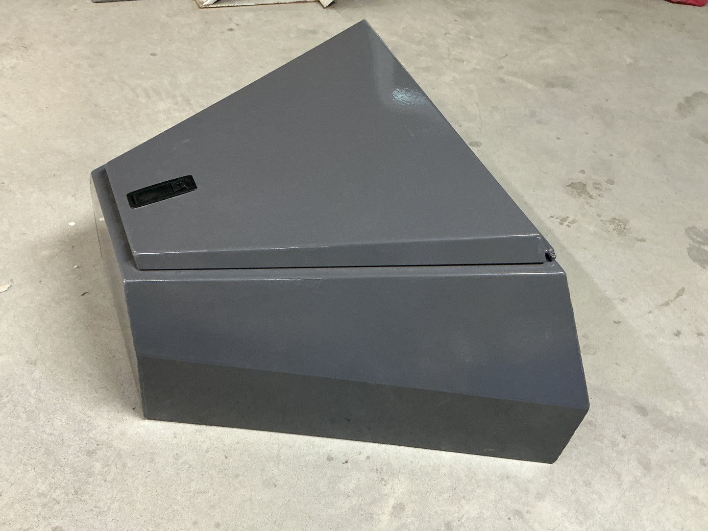 Toolbox for UTX 83" Wide RawMaxx Trailer  Shadow Grey
