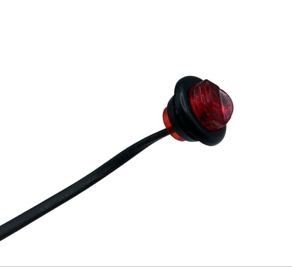 LED RED 3/4 MARKER/CLEARANCE GROMMET MOUNT