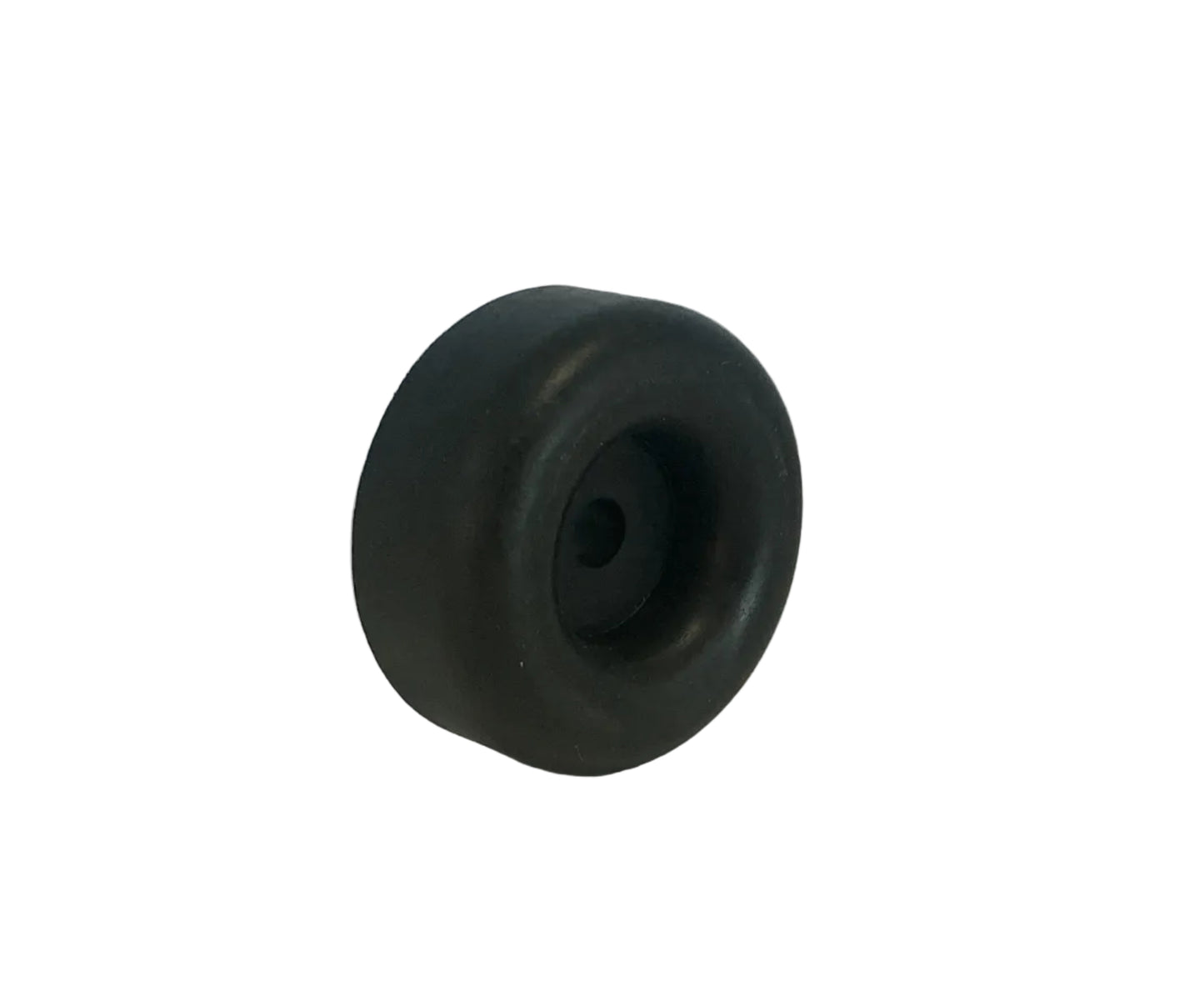 BUMPER RUBBER 1 X 2 1/2 DIAMETER 3/8 HOLE