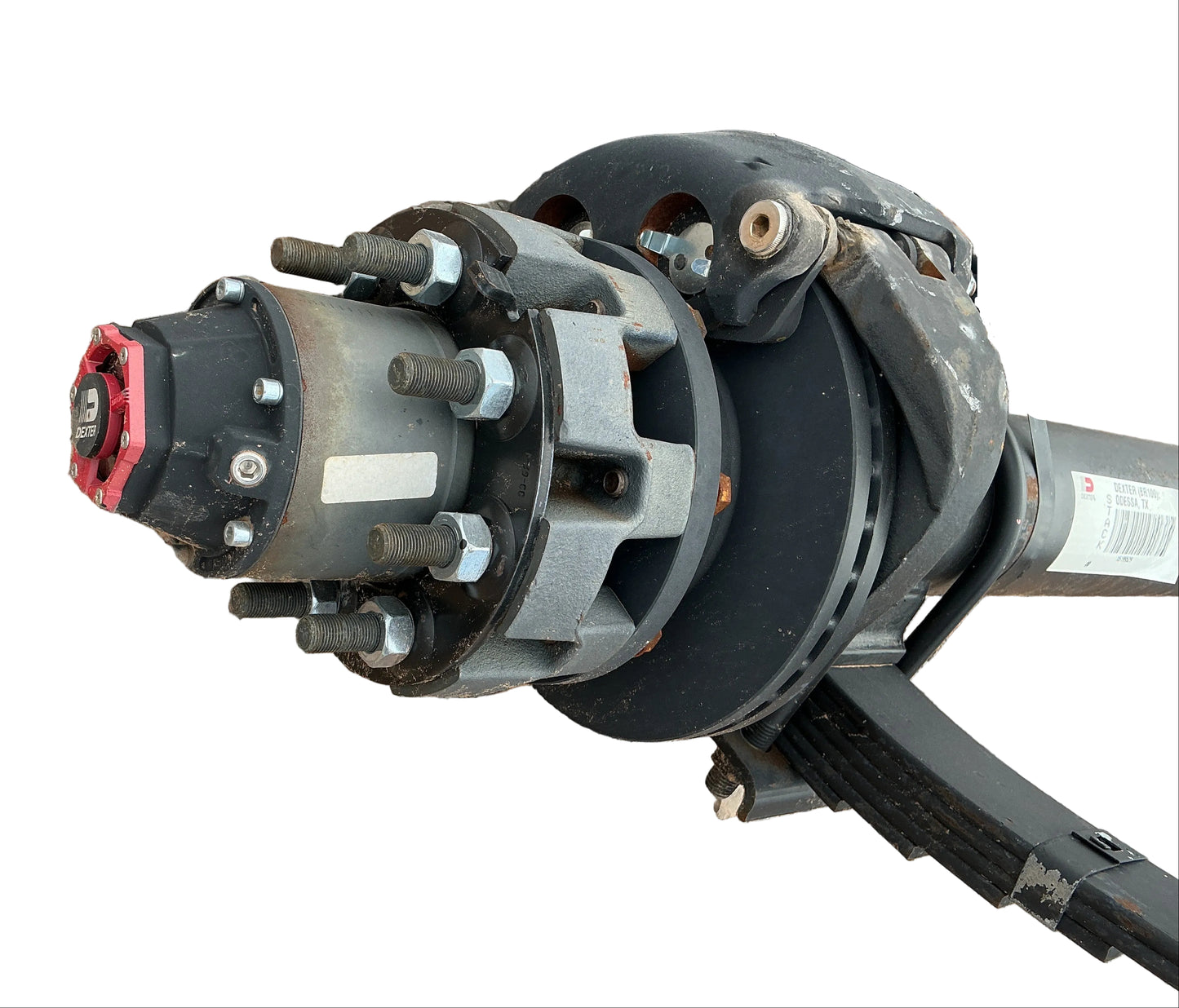 12K 74HF 47SC ELE BRAKE W/LEAF SPRINGS 865