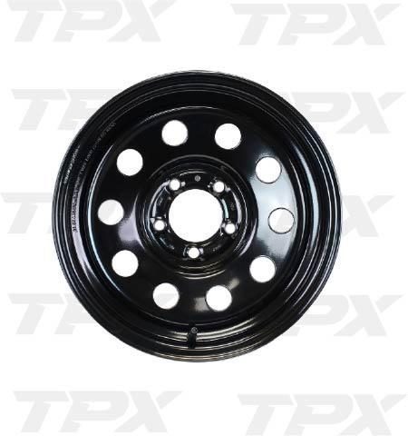 BLACK MOD WHEEL 15" x 5" 5 ON 5"