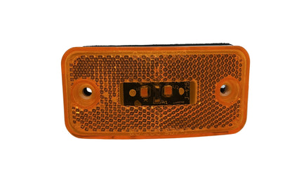 AMBER LIGHT LED MARKER 3-7/8" X 1-7/8"