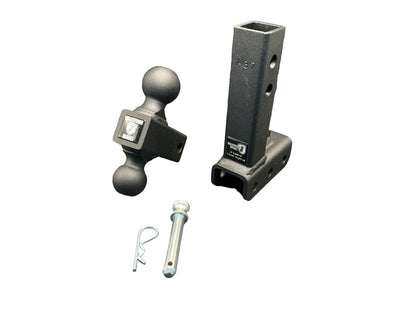 2.0" Light Duty Drop/Rise Hitch – Adjustable 2" Receiver Hitch