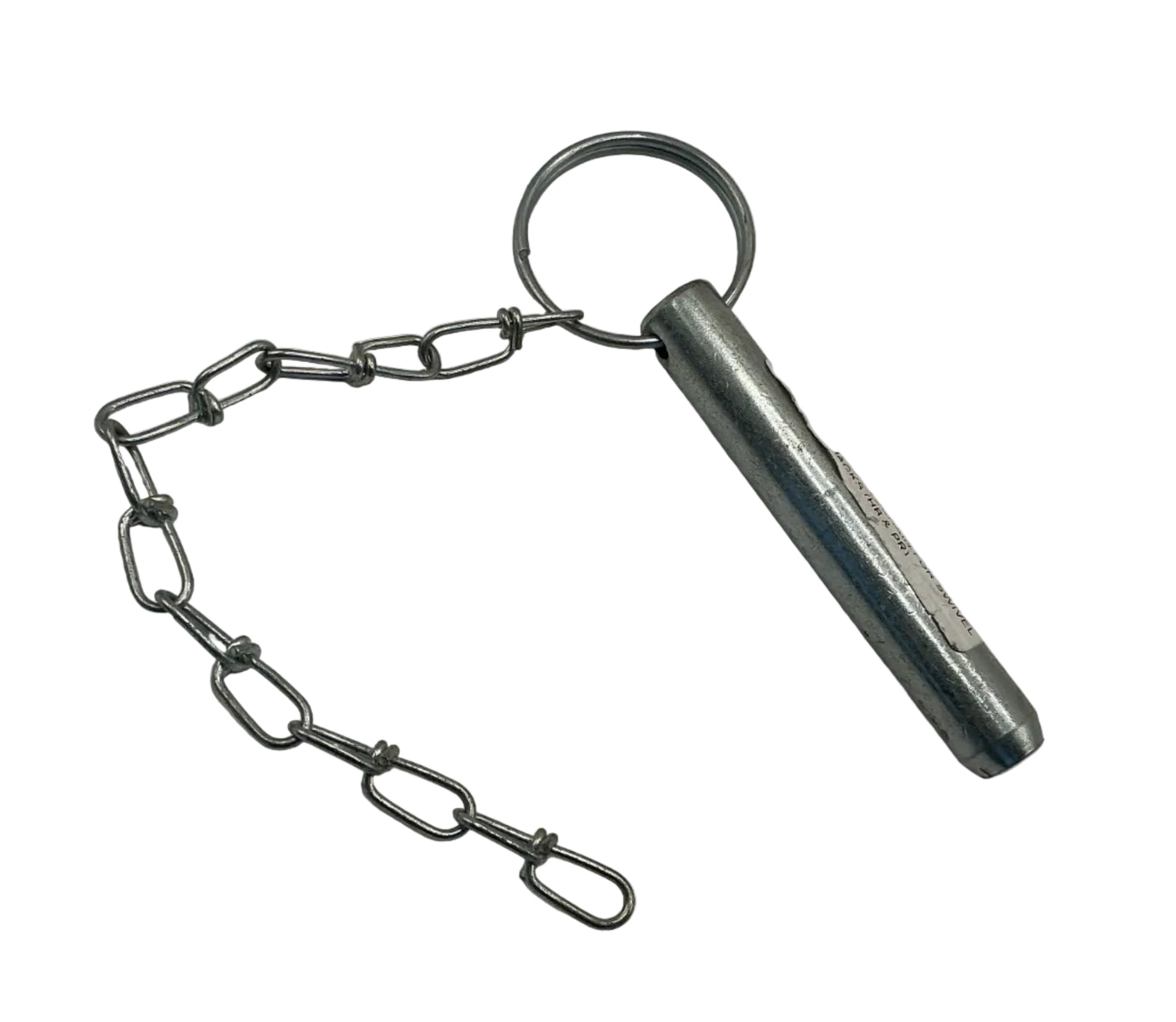 JACK PIN 5/8 X 3-1/2" W/CHAIN
