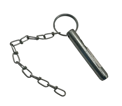 JACK PIN 5/8 X 3-1/2" W/CHAIN