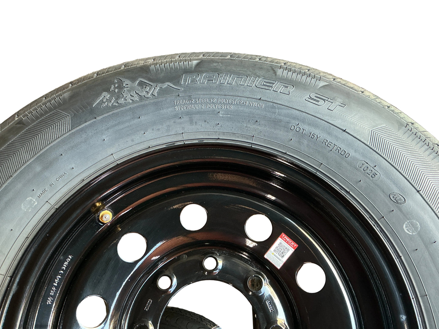 BLACK MOD DUAL OFF BRAND TIRE 235/80 R16 10PLY