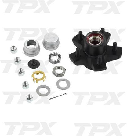 PRE-GREASED HUB KIT 3.5K 5 ON 4 3/4
