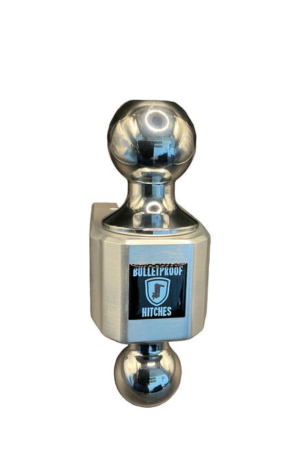 2.5" Aluminum Medium Duty 4"Drop/Rise Hitch