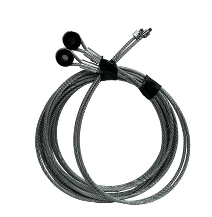 CABLES 130" FOR ENCLOSED RAMP DOOR