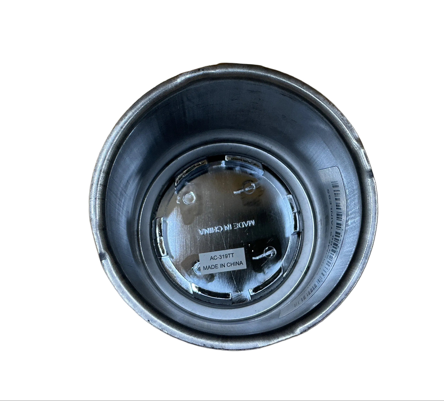 AMER CHROME STAINLESS 3.19 CENTER CAP