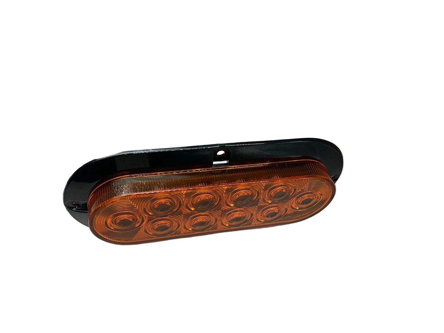 LED LIGHT AMBER 6" OVAL SURFACE KIT