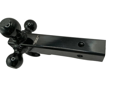 TRI BALL MOUNT WITH HOOK 2IN SHANK