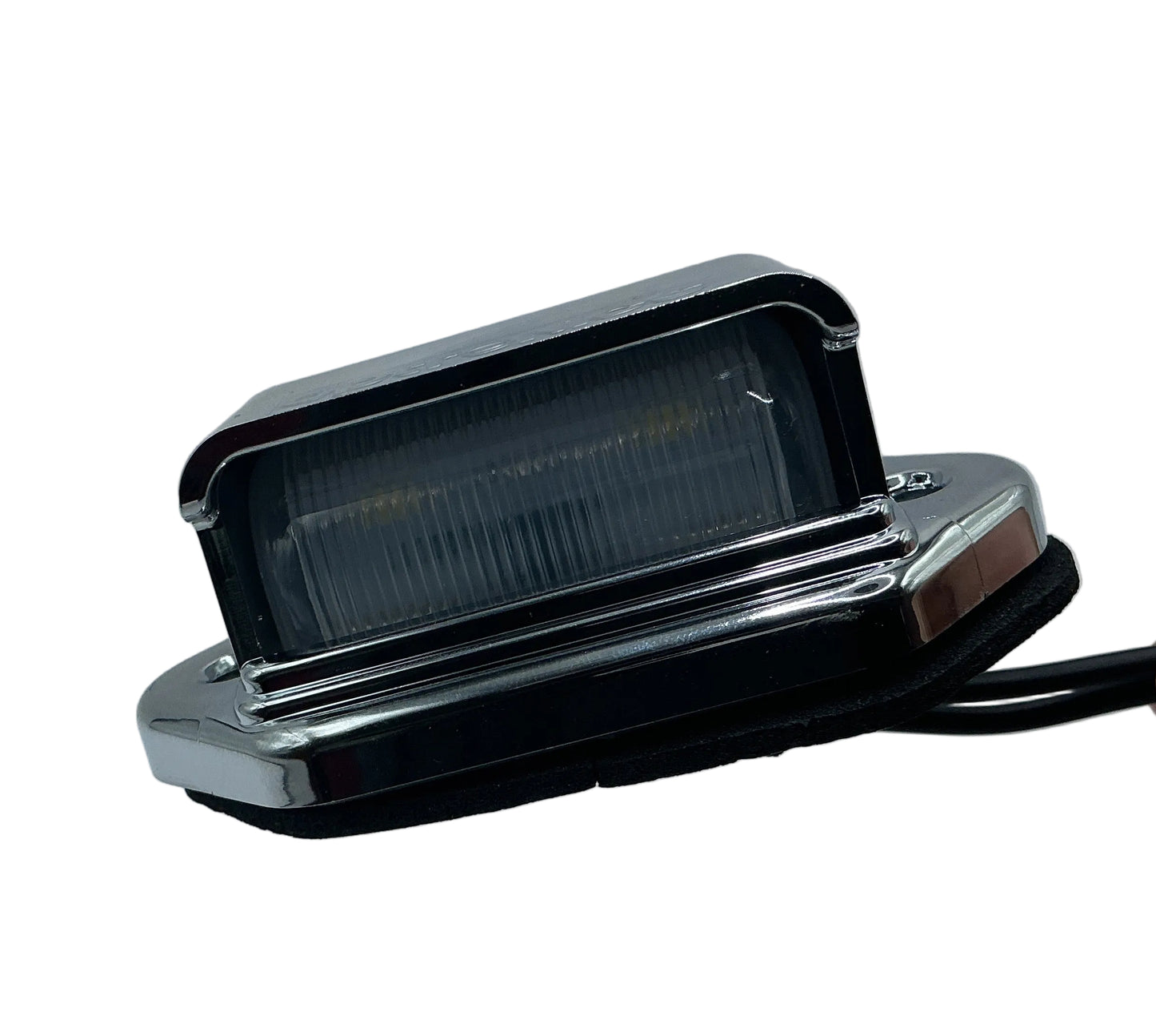 LED LICENSE PLATE LIGHT MINI CHROME 2 DIODES