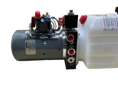 KTI PUMP HYD DBL ACTING 2-WAY 3QT AND HARNESS