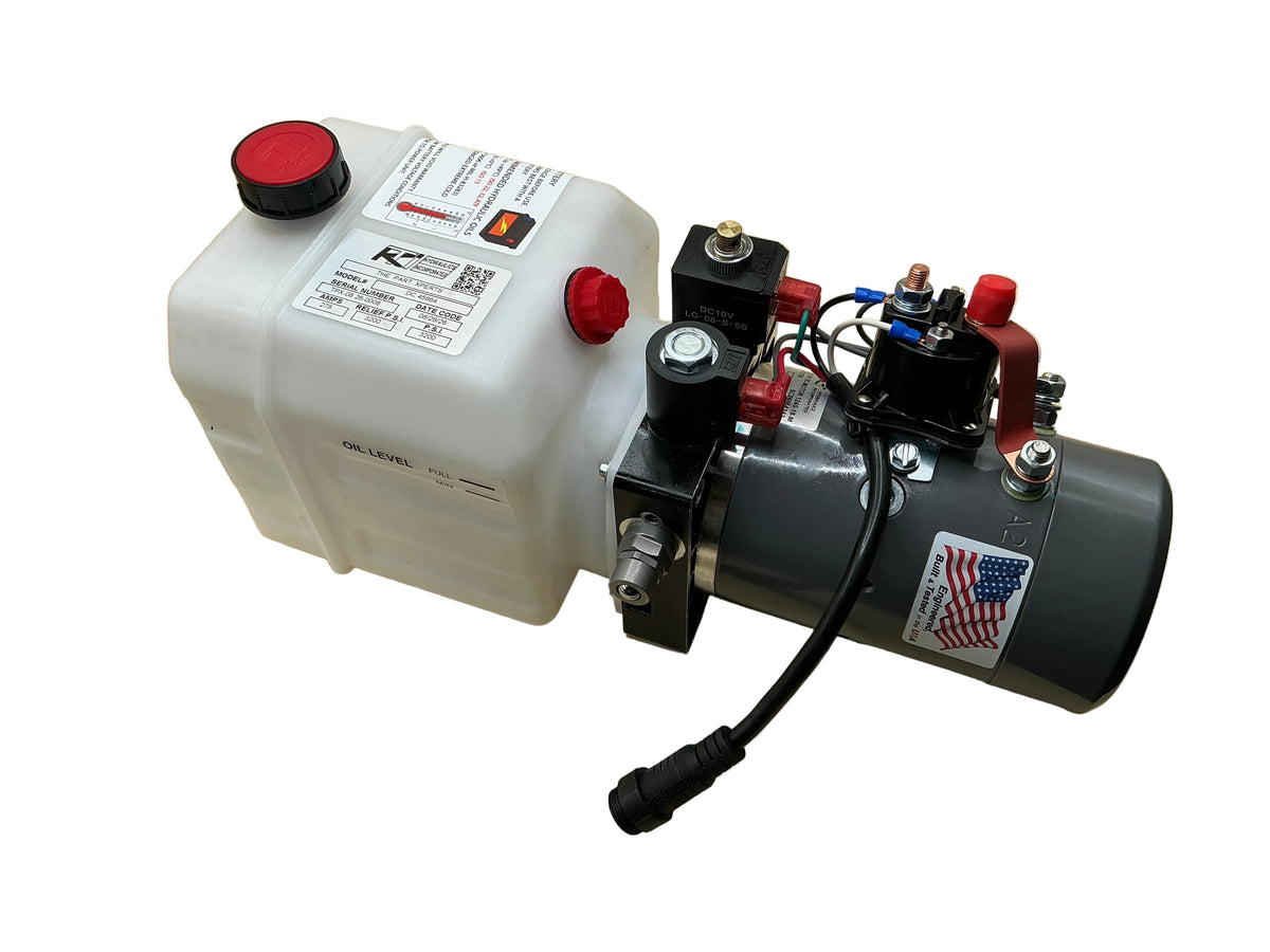 KTI PUMP HYD DBL ACTING 2-WAY 3QT AND HARNESS