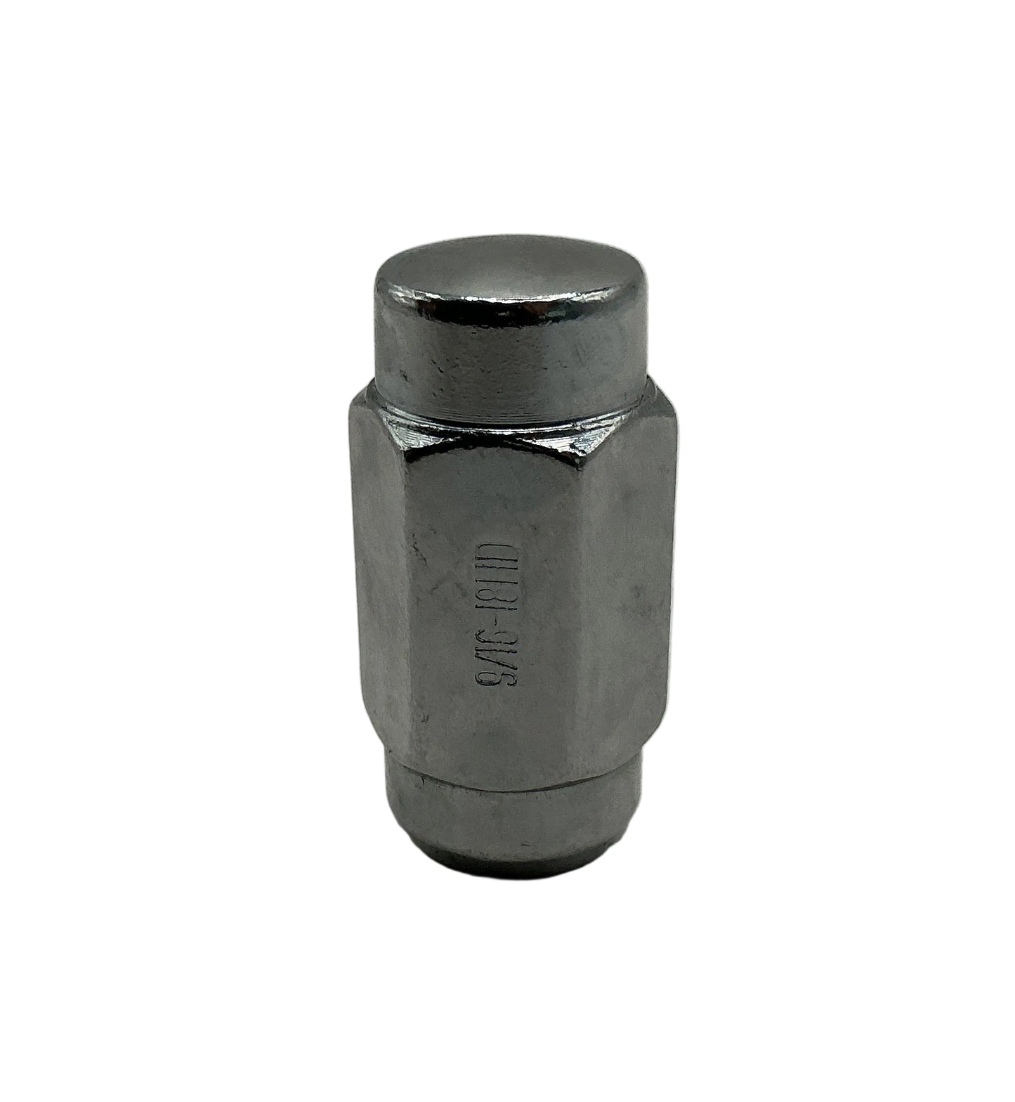 ACORN NUT CONE 9/16-18HD CHROME 1.88