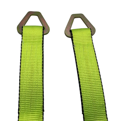 2" x 3' Axle Strap with D-Rings