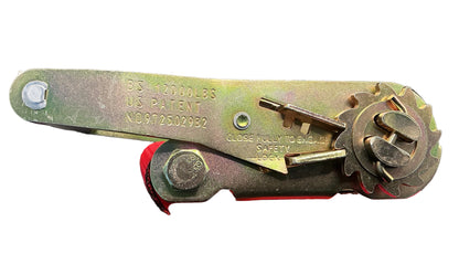 2" x 1' spin free  ratchet w/SSJH Fixed end (RED WEB)