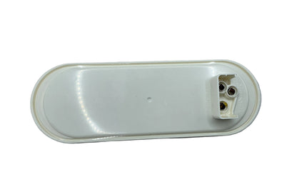OVAL LED CLEAR BACK UP LIGHT 6"