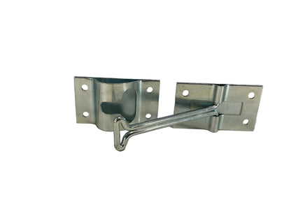 DOOR HOLDER SET, 4in T-HOOK & KEEPER 2PC STYLE