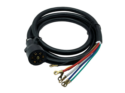 7-WAY TRAILER CORD W/ TERMINAL RINGS 9' FT