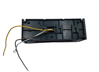 LED STT 8.06 RECT RED 18D W LIC P LIGHT