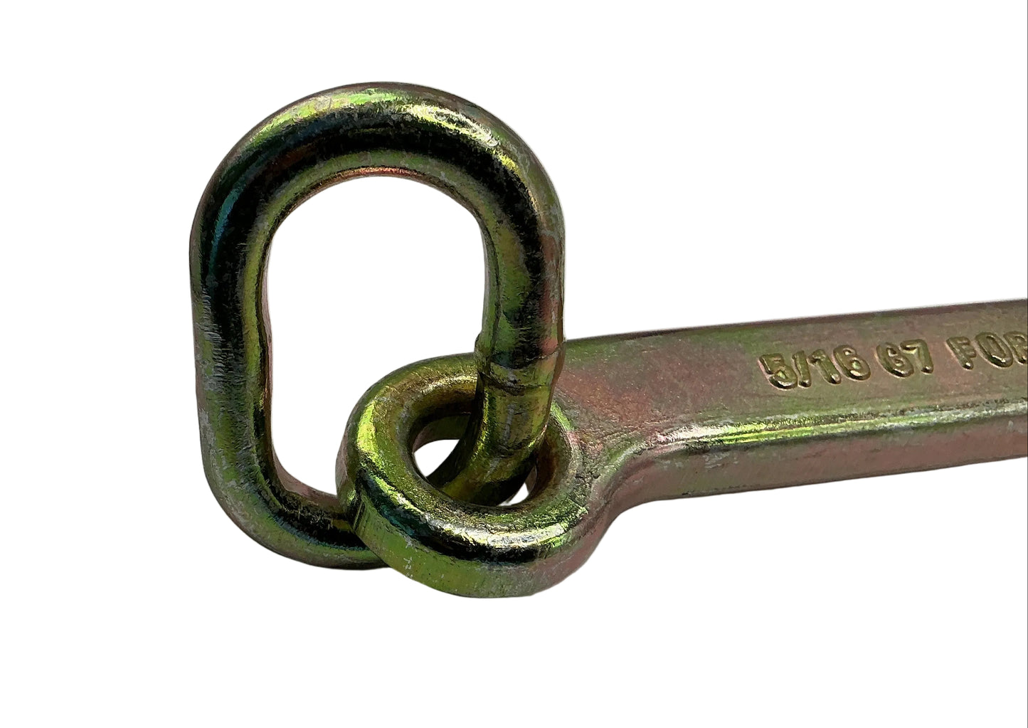 14" FORGED AUTO TOW HOOK WITH 1/2" LINK
