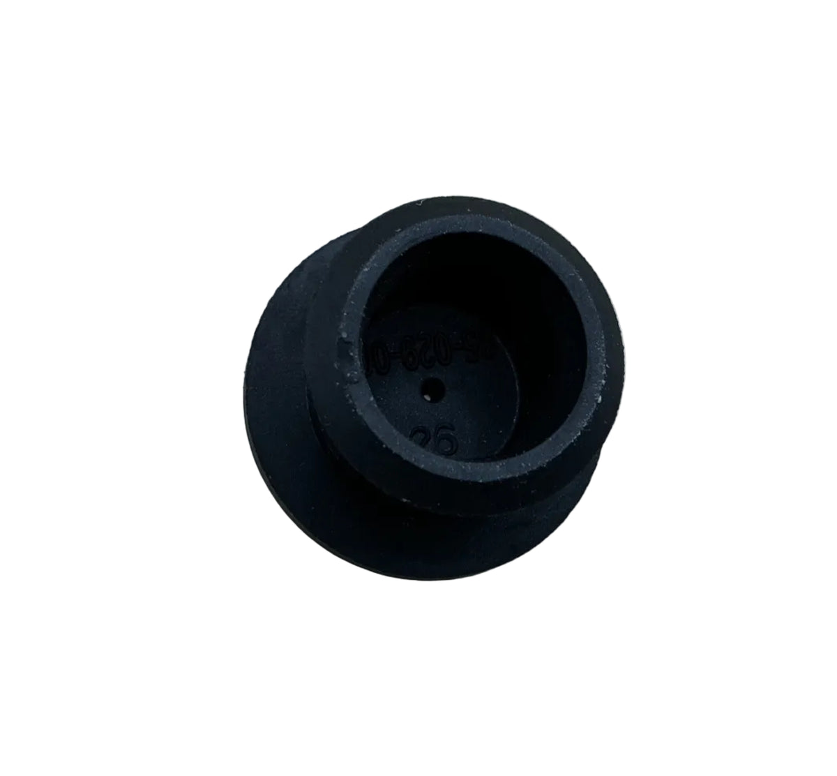 RUBBER PLUG FOR ALUMINUM CAP W/ DEXTER LOGO
