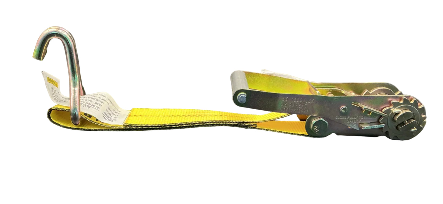 2" X 18" SPIN FREE RATCHET WITH WIRE HOOK