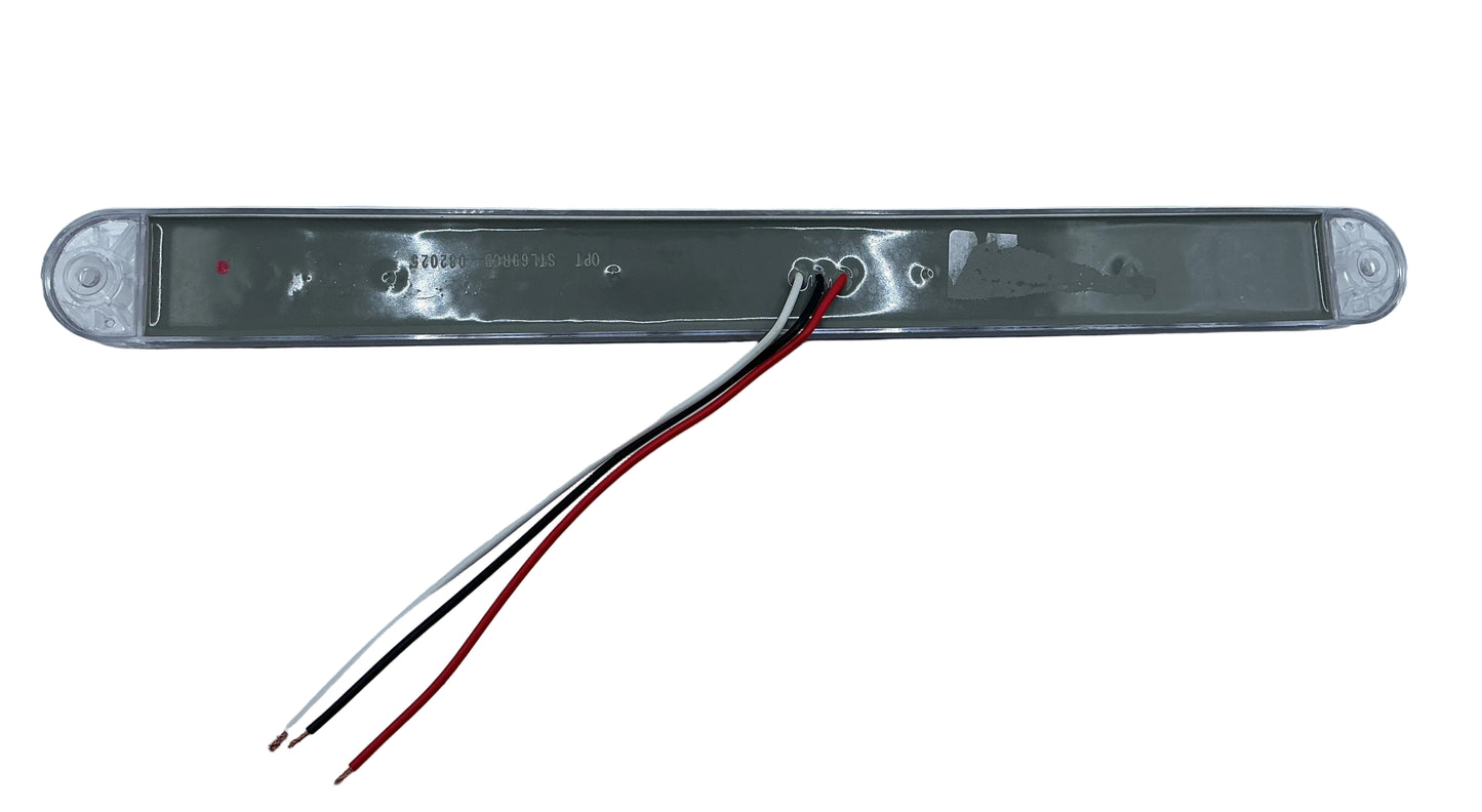 LED Red Stop/Turn/Tail THINLINE SURFACE MOUNT, CLEA LENS