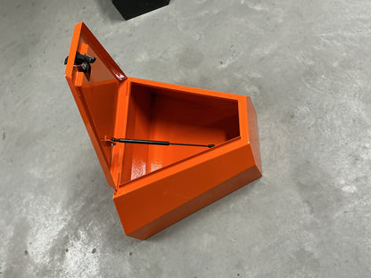 Toolbox for UTX 83" Wide RawMaxx Trailer ORANGE