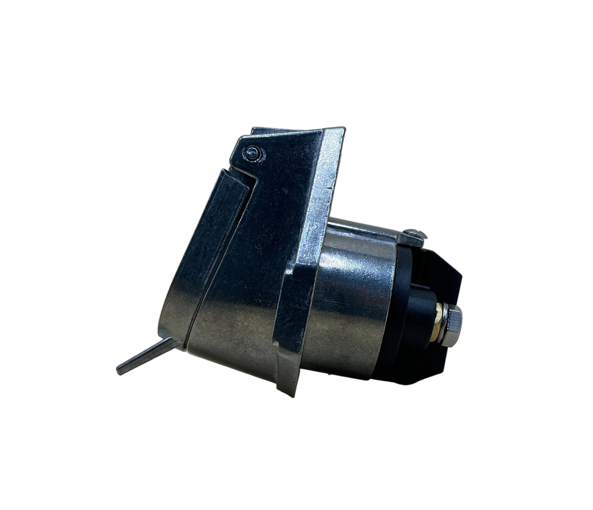 TRUCK SIDE, TRAILER CONNECTOR,2 WAY,HORIZONTAL, ROUND PIN