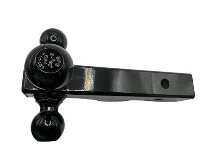 TRI BALL MOUNT WITH HOOK 2IN SHANK